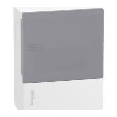 Coffret modulaire MINIPRAGMA ( 3R 12M)porte pleine blanche saillie PT SAN[MIP10312T]