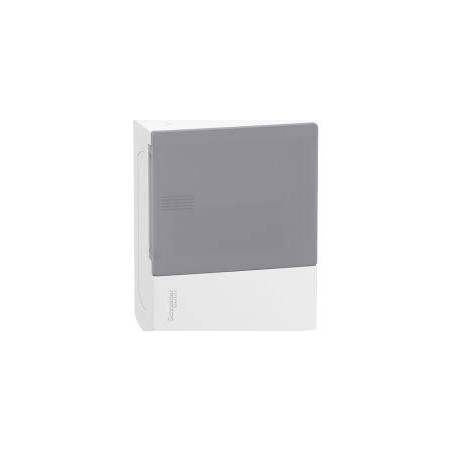 Coffret modulaire MINIPRAGMA ( 3R 12M)porte pleine blanche saillie PT SAN[MIP10312T]