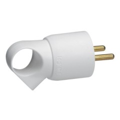 Prolongateur 2 P  FR Droite Blanc[050421]