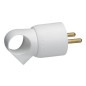 Prolongateur 2 P + FR Droite Blanc[050421]