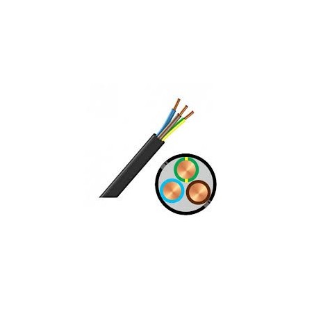 Cable electrique rigide industriel R2V CU 3G2.5 C100M[FILR2V3G2.5C100]