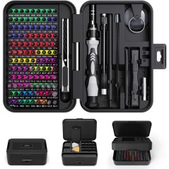 Tournevis de Précision, Ultrixe 132Pcs Kit Coffre[Ultrixe 132Pcs]