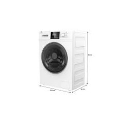 Lave-linge hublot - CONTINENTAL EDISON - CELL12140IWP - 12kg - Induction - 60 cm - 1400 trs/min[CELL12140IWP]