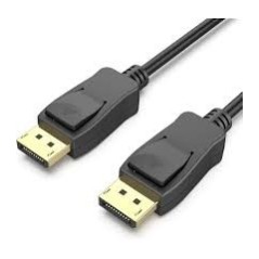 Cable DisplayPort connection cable, DP M/M, 2.0m, w/interlock, DP, Ultra DIGITUS[AK-340100-020-S]