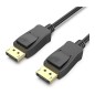 Cable DisplayPort connection cable, DP M/M, 2.0m, w/interlock, DP, Ultra DIGITUS[AK-340100-020-S]