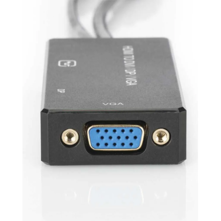 Câble convertisseur HDMI 3-en-1[AK-330403-002-S]