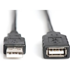 Cable d extension USB 2.0 Active 15 m DIGITUS[DA-73101]