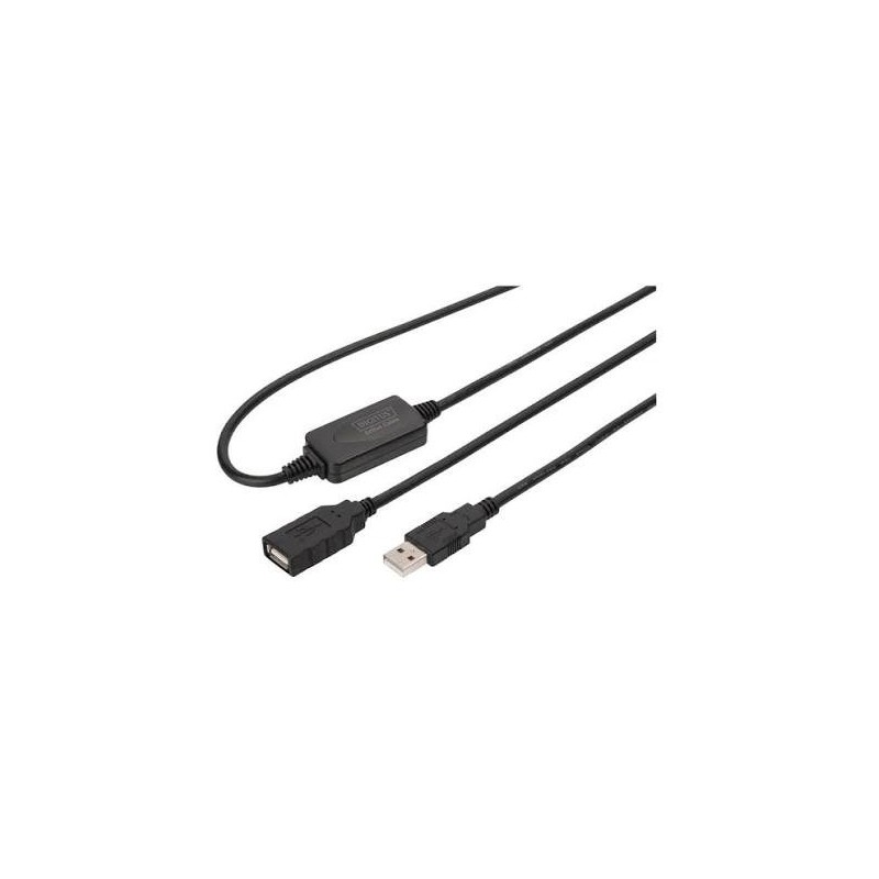 Cable d extension  USB 2.0 DA-73100 DIGITUS  10 m[DA-73100]