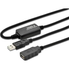 Cable d extension  USB 2.0 DA-73100 DIGITUS  10 m[DA-73100]