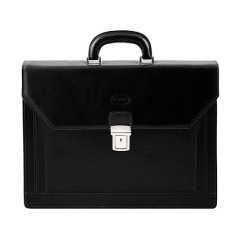 Malette pour 96 Disc, symentic cuir, noir[11888]
