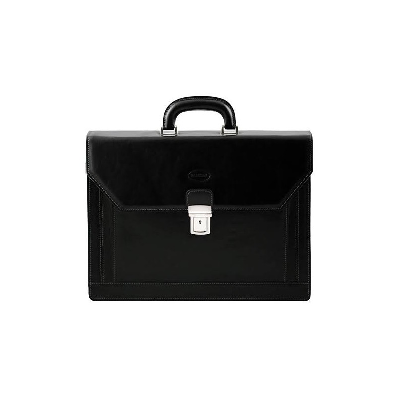 Malette pour 96 Disc, symentic cuir, noir[11888]