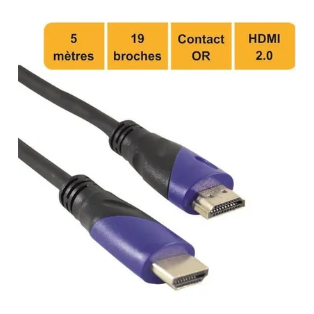 Cable Micro HDMI / HDMI LINEARE 1.5M[XVHD53C]