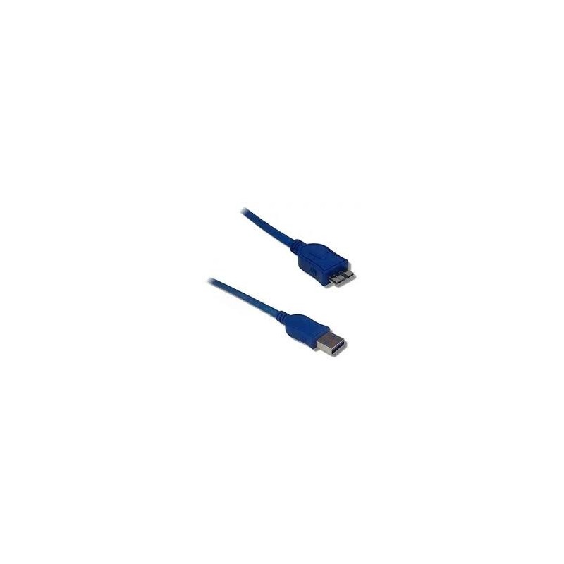 Cordon USB 3.0 Super speed type A male/micro B 1.8m[PCUSB316]