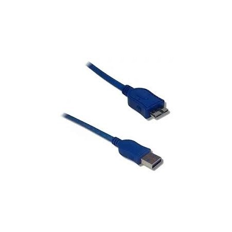 Cordon USB 3.0 Super speed type A male/micro B 1.8m[PCUSB316]