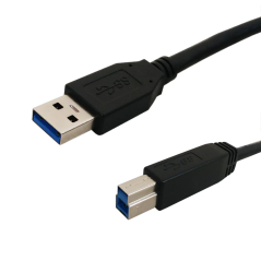 Cordon USB 3.0 Super Speed type A Male/Male B[PCUSB316C]