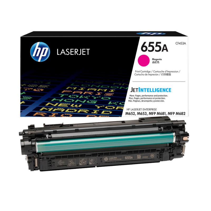 Toner HP LaserJet  655A - Magenta -  (CF453A)[CF453A]