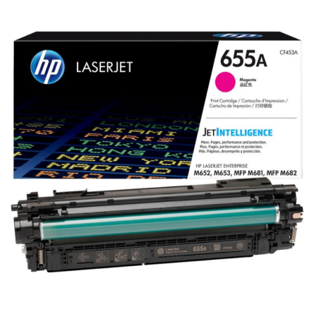 Toner HP LaserJet  655A - Magenta -  (CF453A)[CF453A]