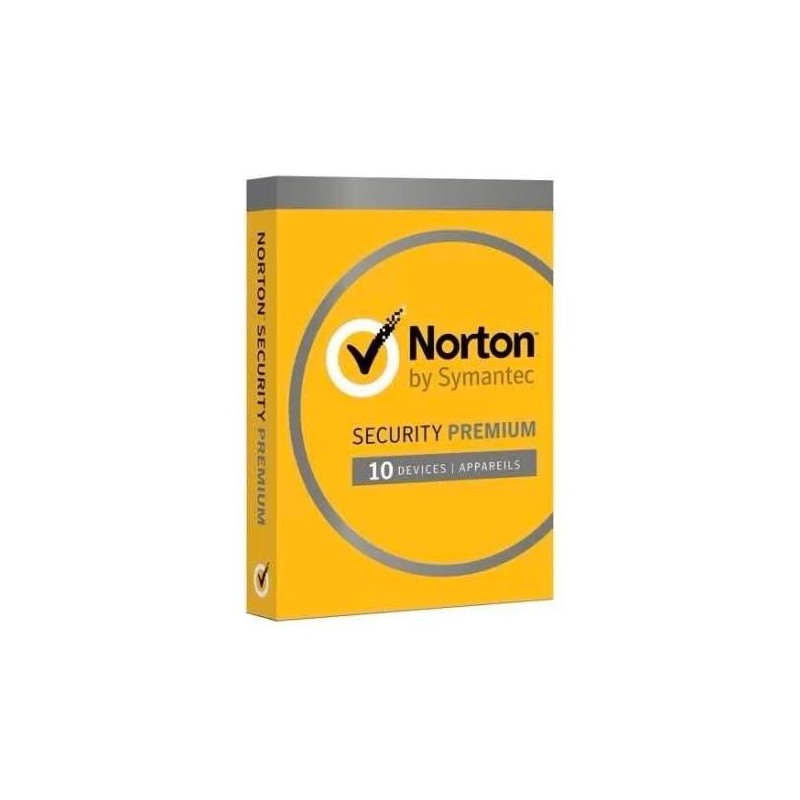 Logiciel Anti virus Norton Security PREMIUM 3.0 25GB FA 1 USER 10 DEVICES 12MO AF GDs (1 an)[21367772]