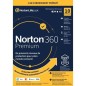 Logiciel Anti virus Norton Security PREMIUM 3.0 25GB FA 1 USER 10 DEVICES 12MO AF GDs (1 an)[21367772]