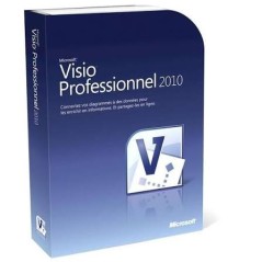Logiciel Visio pro 2010 (Boite couleur)[D87-04396]