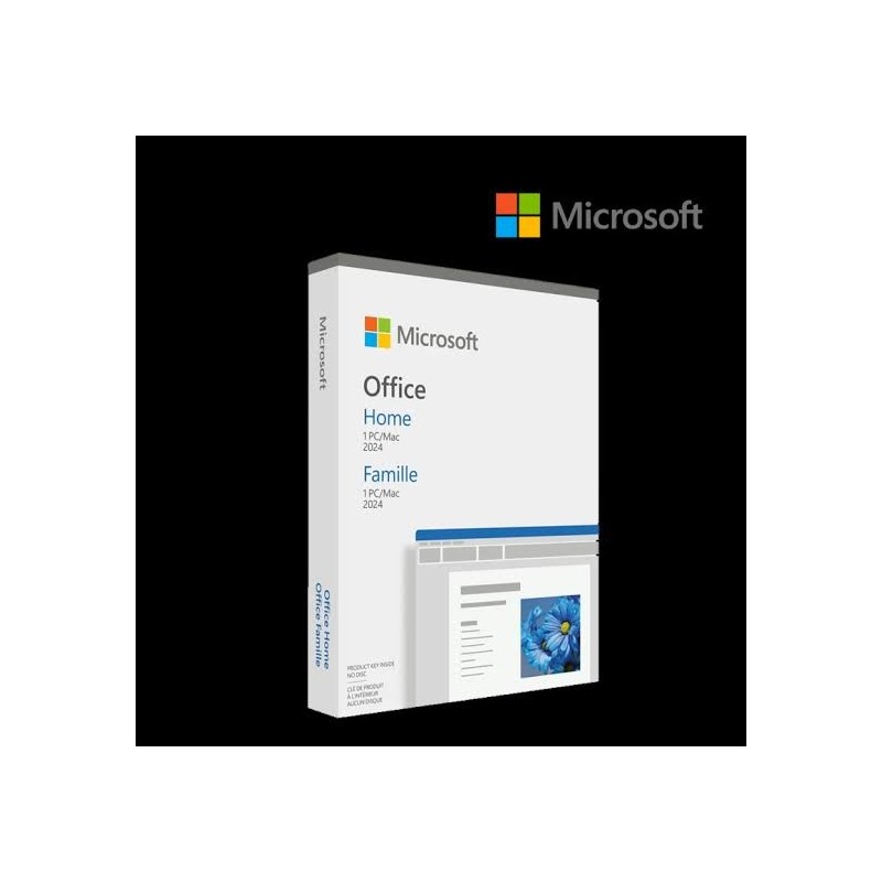 Logiciel Office Home  2024 French Africa Only Medialess[EP2-06843]