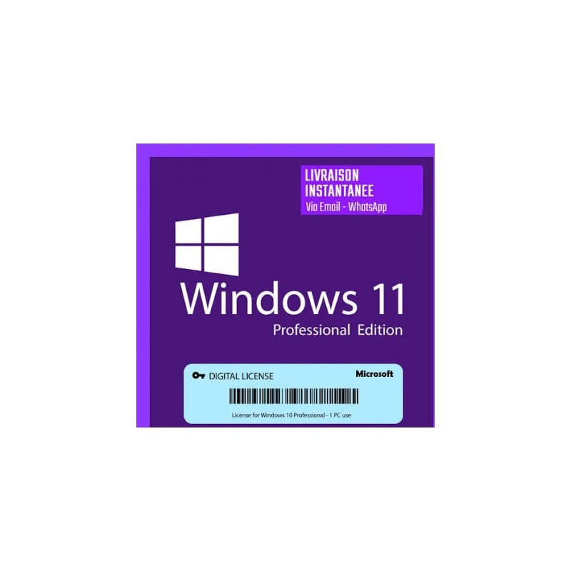 Logiel Widows 11 Pro  STICKERS[MF02]