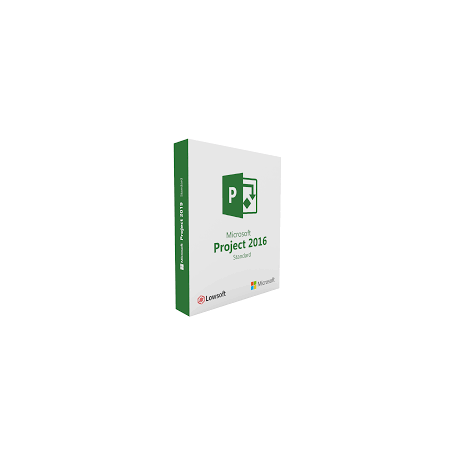 Logiciel Microsoft Project Standard 2016[Z9V-00349]