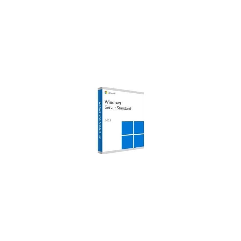 Logiciel Windows Svr Std 2025 64Bit French 1pk DSP OEI DVD 16 Core[EP2-25188]