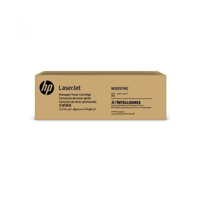 Toner HP Laser W9091MC Cyn Mgd Original[W9091MC]