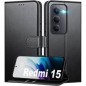 Etui folio CLASSIQUE XIAOMI REDMI 9C Noir: anti-chocs We[WeEtui]