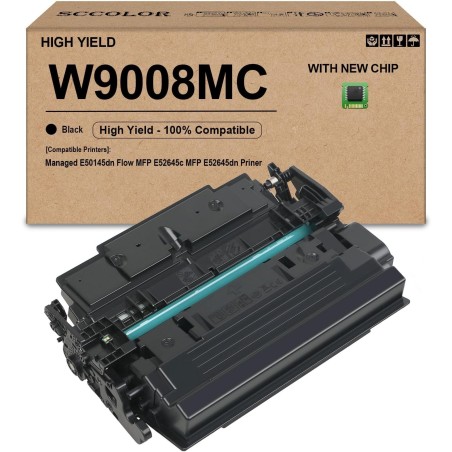 Toner HP Laser W9008MC Noir Original 23 000 pages[W9008MC]