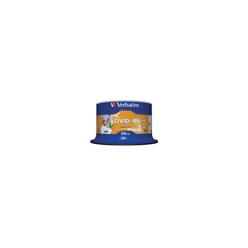 DVD-R 4.7 Go Verbatim 16x vitesse imprimable[5265]