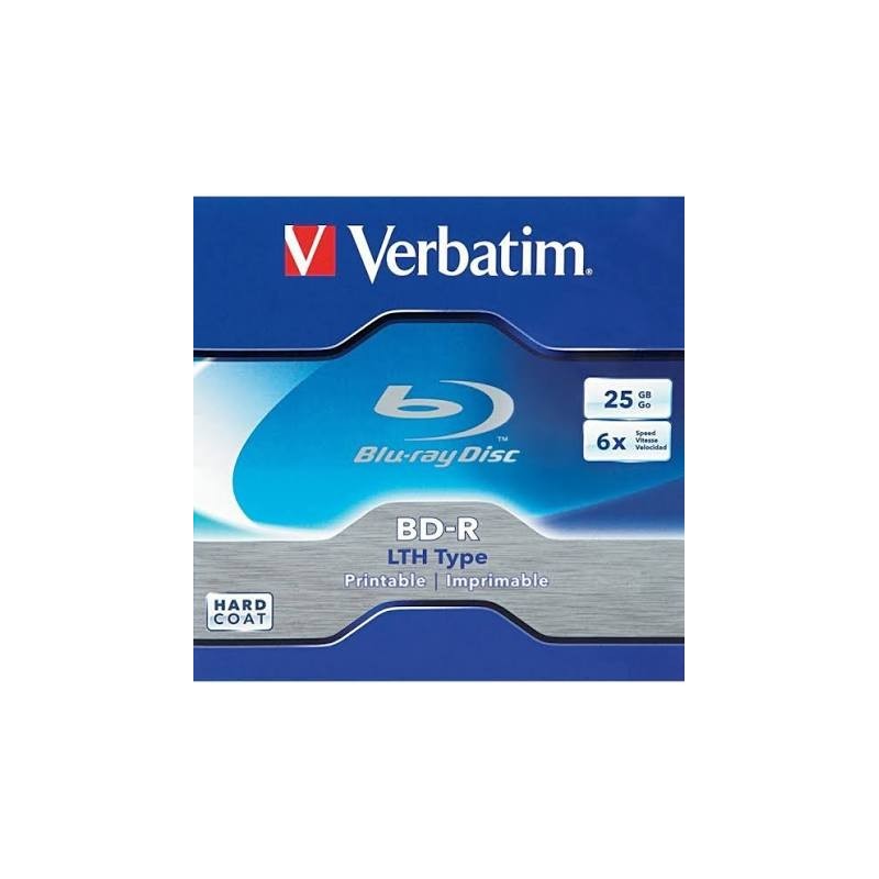 blu-ray BD-R LTH 25 Go/135 min 6x, Verbatim[10618]