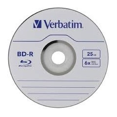 blu-ray BD-R LTH 25 Go/135 min 6x, Verbatim[10618]