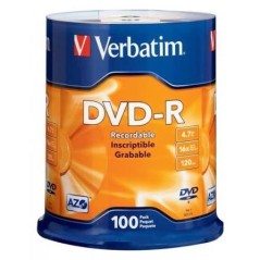 DVD-R 4.7 Go/120 min 16x Verbatim[2992]
