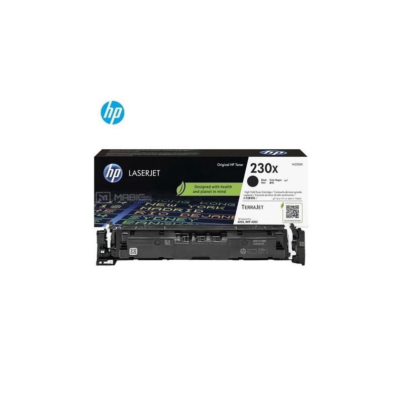 Toner HP Laser HP 230X Black Original LaserJet Toner Cartridge[W2300X]