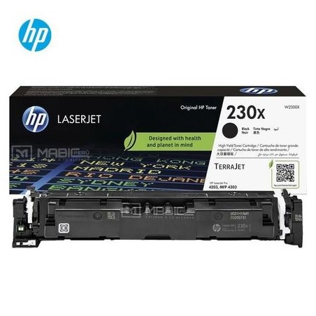 Toner HP Laser HP 230X Black Original LaserJet Toner Cartridge[W2300X]