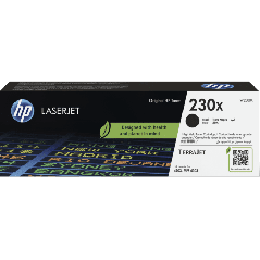 Toner HP Laser HP 230X Black Original LaserJet Toner Cartridge[W2300X]