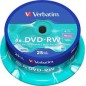 DVD-RW Verbatim 4x (cloche de 25)[43639]