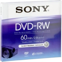 Mini DVD-RW 8Cm 2.8Go 60Min Sony[21530020]