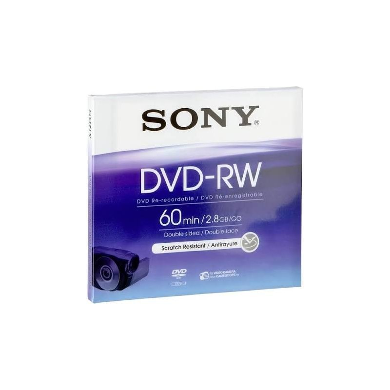 Mini DVD-RW 8Cm 2.8Go 60Min Sony[21530020]