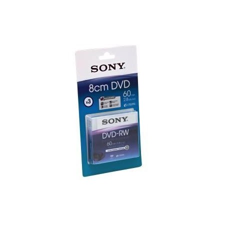 Mini DVD-RW 8Cm 2.8Go 60Min Sony[21530020]