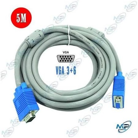 Cable vga 5m male/femelle[MP-F590FM17692536]