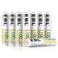 EBL 8PCS Piles Rechargeables AAA 1100mAh 1,2V Ni-MH
Piles[EBL 8PCS]
