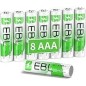EBL 8PCS Piles Rechargeables AAA 1100mAh 1,2V Ni-MH
Piles[EBL 8PCS]