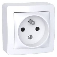 Prise de courant complet 2PT ALREA[ALB62272P]