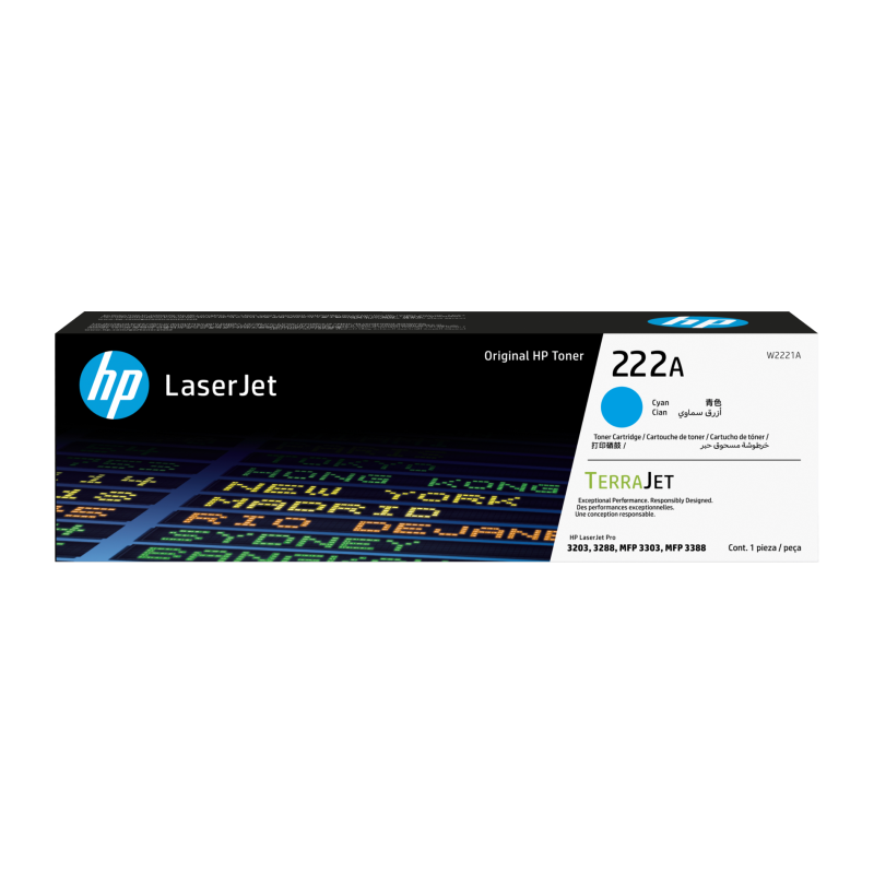 Toner HP Laser 222A Cyan Original[W2221A]