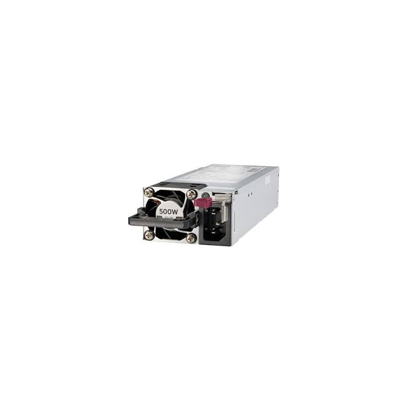 Alimentation redondante HPE 500W pour DL380 Gen10 / ML110 Gen10 / ML350 Gen10[865408-B21]