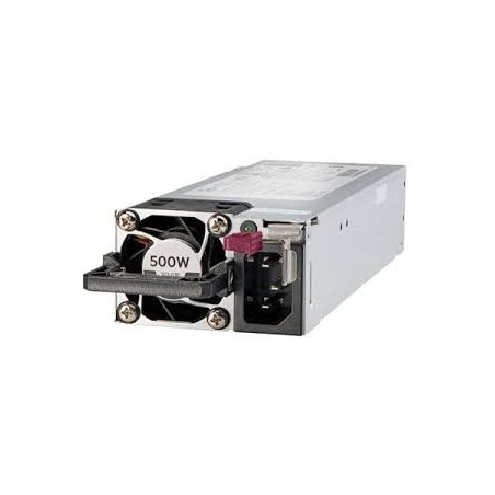 Alimentation redondante HPE 500W pour DL380 Gen10 / ML110 Gen10 / ML350 Gen10[865408-B21]