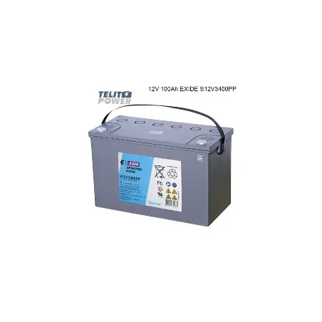 PRODUCT 3RD PARTY HARDWARE OTHER EXIDE BATTERY BLOCK PURE POWER S12V3400,N/A[QWBATT-QJTA49066-00]
